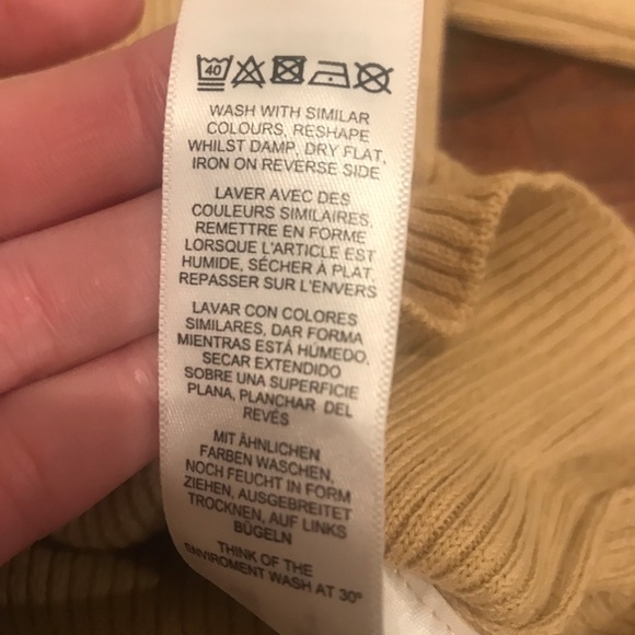 ASOS Ribbed Wrap Bodysuit - Picture 4 of 11